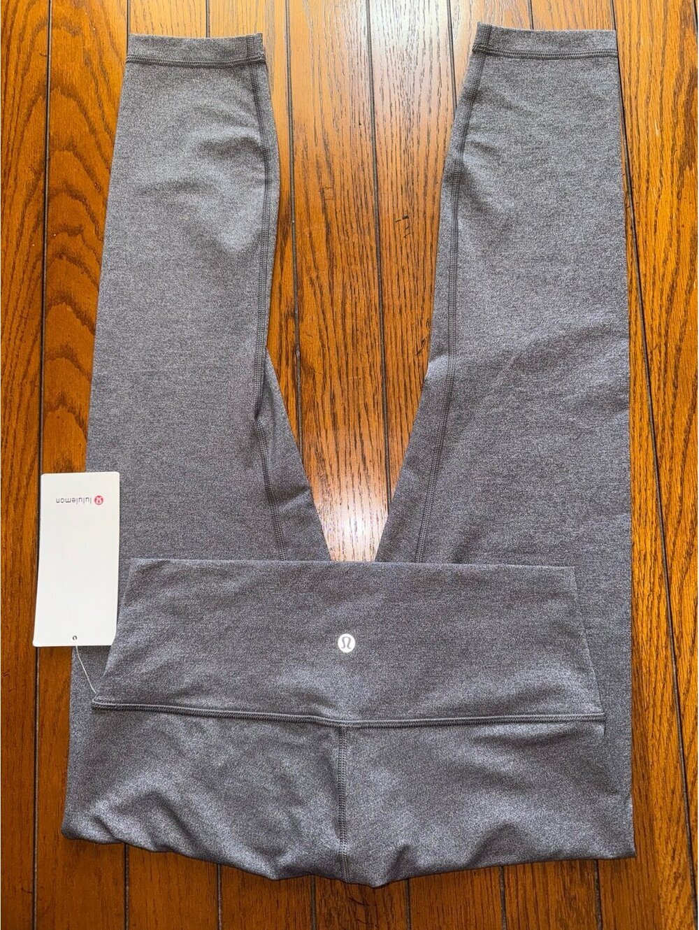 Lululemon Wunder Under High Rise 25” Luxtreme, Heathered Black Size 10 NWT